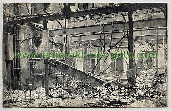 The destruction of the General Post Office