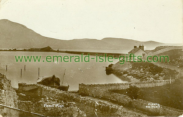 Kerry - Fenit - Fenit Pier - b/w