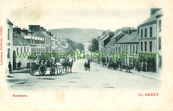 Kerry - Kenmare - Main St - b/w