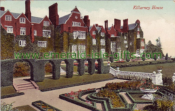 Kerry - Killarney House old colour photo