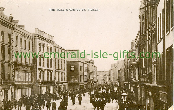 Kerry - Tralee - The Mall and Castle Street, Tralee