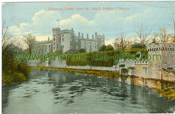 Kilkenny - Kilkenny City - Kilkenny Castle from St John