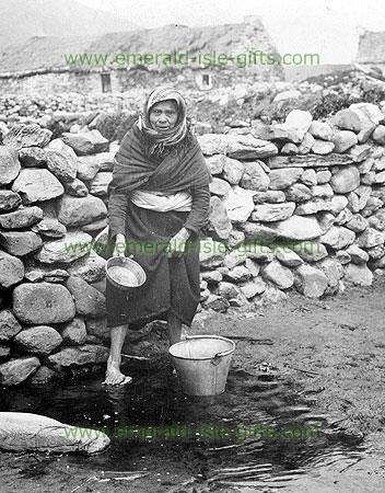 A native woman of Keel, Achill