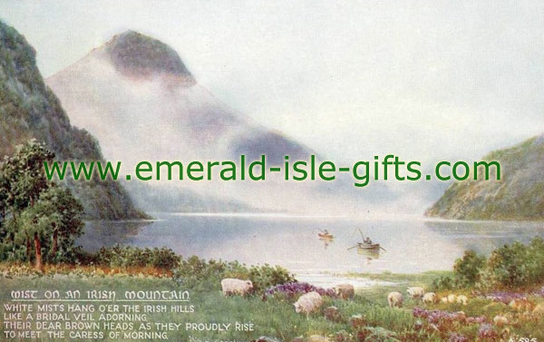 Mist on an Irish Mountain - Evocative picture