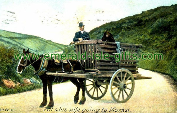 Pat & His Wife Going to Market