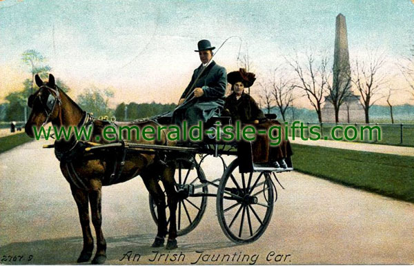 Irish Jaunting Car in the Phoenix Park