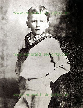 Photo of James Joyce in 1888, age 6