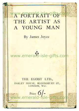 A Portait of the Artist as a Young Man - Cover of 1st editon