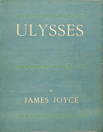 Ulysses First Edition, reproduction print of the cover