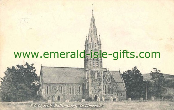 Limerick, Ballingarry, R.C. Church old photo image