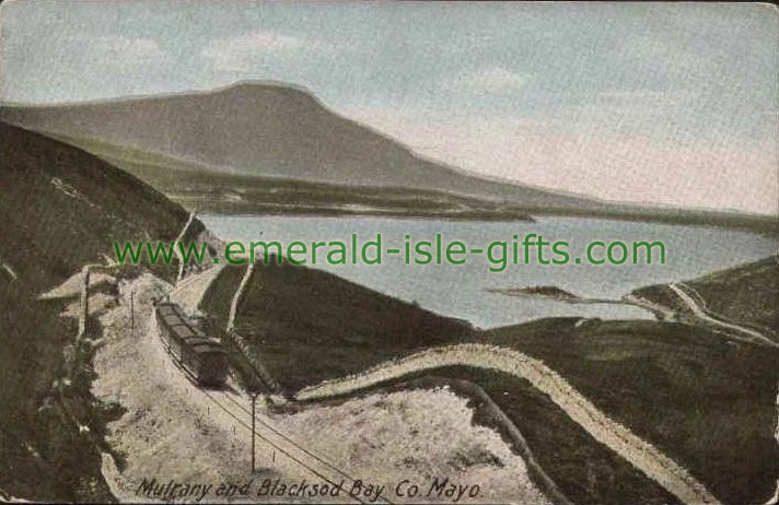 Mayo - Blacksod Bay and Mulrany - old Irish photo