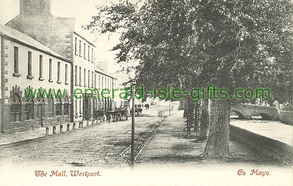 Mayo - Westport - an old picture of The Mall