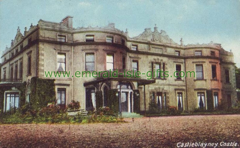 Monaghan - Castleblaney House - old colour photo