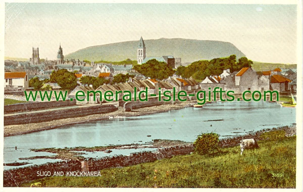 Sligo Town - & Knocknarea old