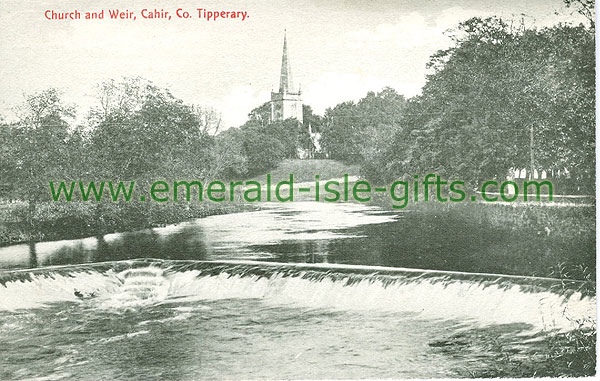 Tipperary - Cahir - Church and Weir