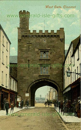 Tipperary - Clonmel - View of West Gate