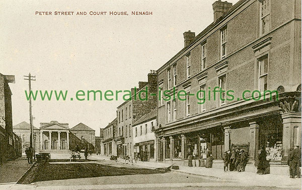 Tipperary - Nenagh - Peter Street and Court House