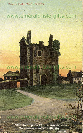 Tipperary - Roscrea Castle - evening