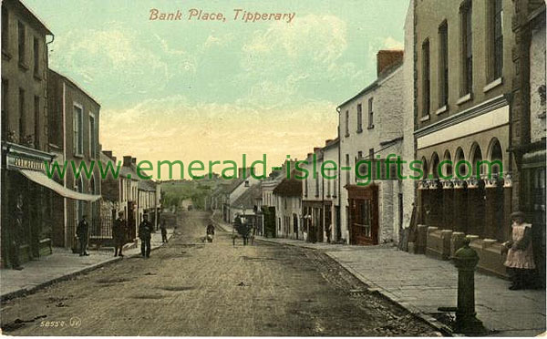 Tipperary Town - Bank Place - color