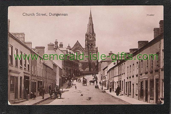 Tyrone - Dungannon - Church Street - b/w