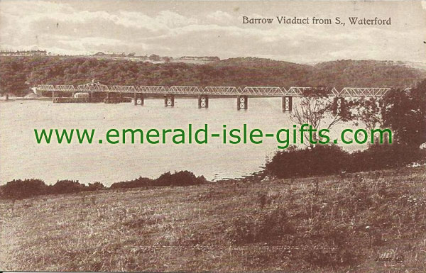 Waterford - Barrow Viaduct - old Irish photo