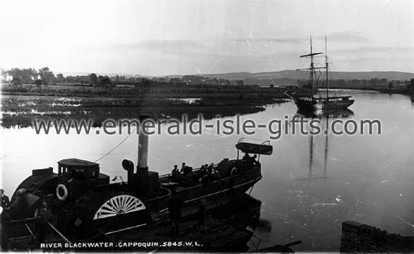 Waterford - Steamship on River Barrow