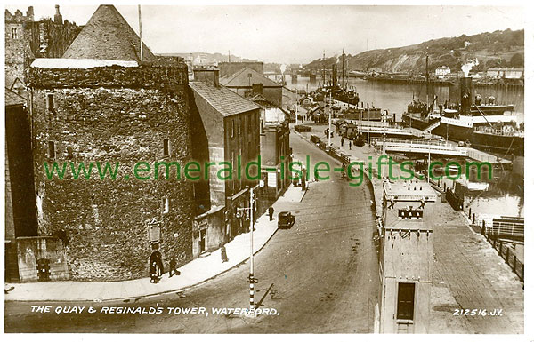 Waterford - Waterford City - Quays & Reginalds Tower