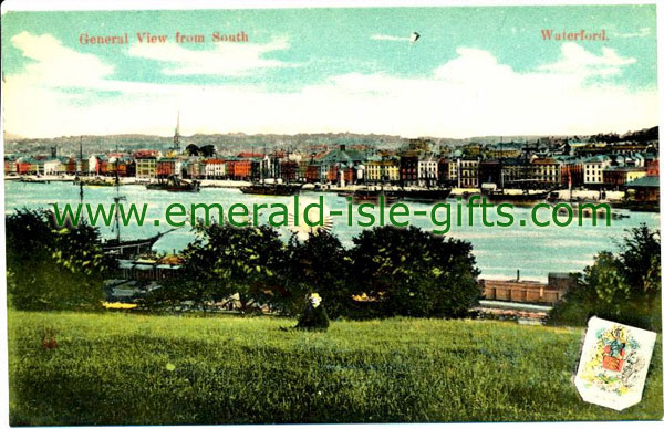 Waterford City - old photo view from south