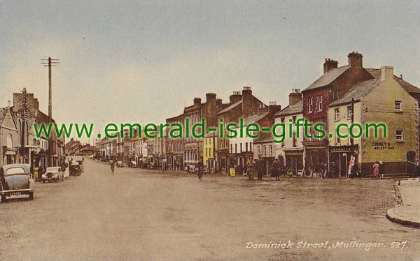 Westmeath - Mullingar - old photo Dominick St