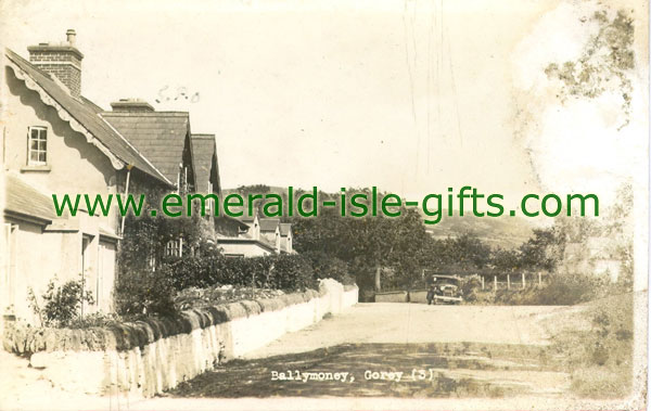 Wexford - Ballymoney - old b/w Irish print