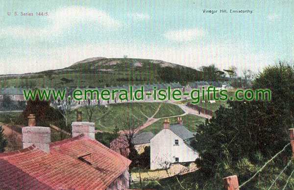 Wexford - Vinegar Hill - old Irish print