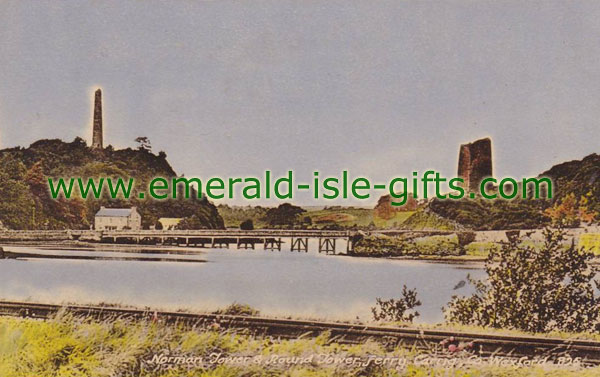 Wexford - Ferrycarrig - Norman Tower old photo