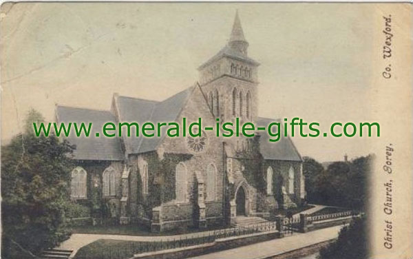 Wexford - Gorey - Christ Church - old print