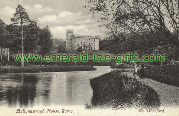 Wexford - Ballynastragh House - old photo