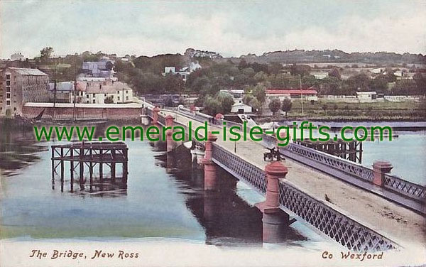 Wexford - New Ross - The Bridge in colour