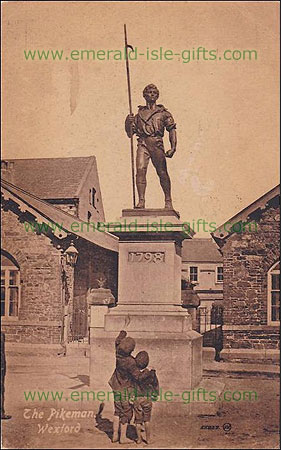 Wexford Town - The Pikeman old photo