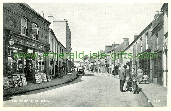 Wicklow - Arklow - Main St - b/w