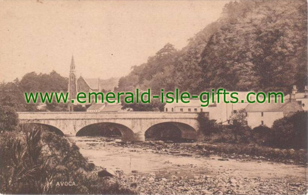 Wicklow - Avoca - The Bridge - old print