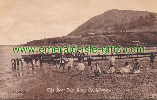 Wicklow - Bray - Boat Slip - old image