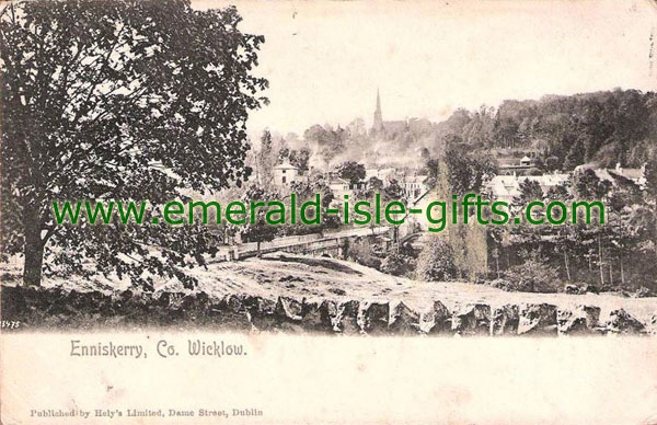 Wicklow - Old view of Enniskerry