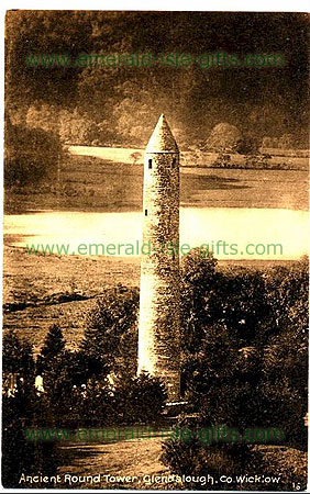 Wicklow - Ancient Round Tower at Glendalough