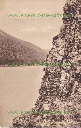 Wicklow - old photo of St Kevin