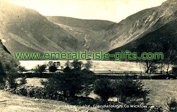 Wicklow - Classic view of the Upper Lake at Glendalough