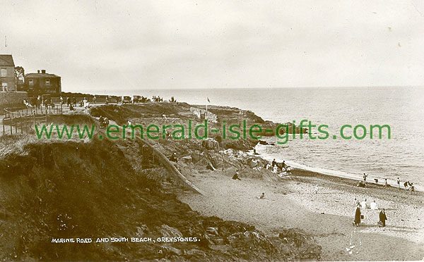 Wicklow - Greystones - Marine road and south beach