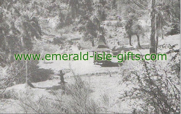 Wicklow - Picnic at Powerscourt Gardens - old photo