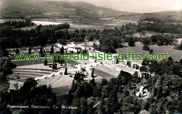 Wicklow - Spectacular view of Powerscourt Gardens