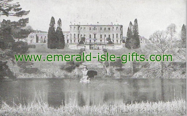 Wicklow - old b/w photo of Powerscourt House