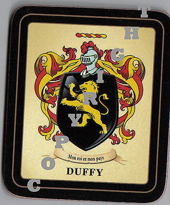 Duffy Family Irish Heraldic Coasters