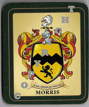 Morris Family Irish Heraldic Coasters