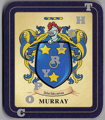 Murray Family Irish Heraldic Coasters